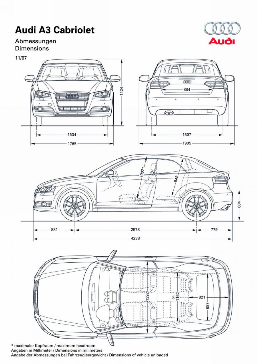 Схема Audi A3 2.0 TDI Cabriolet (8PA) 2008 года  (фото 29 из 35)